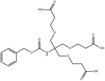 CAS#200133-16-0|3- (2-{[(benzyloxy) carbonyl] amino} -3- (2-carboxyethoxy) -2-[(2-carboxyethoxy) methyl] propoxy) حمض البروبانويك
