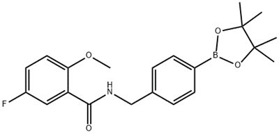 CAS#2413660-30-5|5-fluoro-2-methoxy-n-[(4- (tetramethyl-1،3،2-dioxaborolan-2-yl) phenyl) methyl] benzamide
